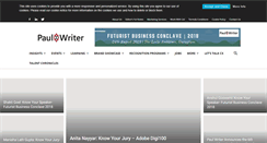 Desktop Screenshot of paulwriter.com